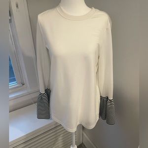 Womens Beach Lunch Lounge Top with flare sleeves